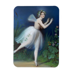'Portrait of Carlotta Grisi in Giselle' by Magnet