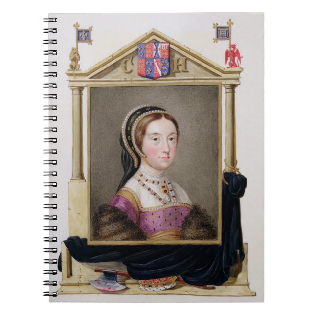 Portrait of Catherine Howard (c.1520-d.1542) 5th Q Notebook (Front)
