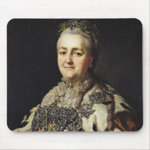 Portrait of Catherine II of Russia 2 Mouse Pad