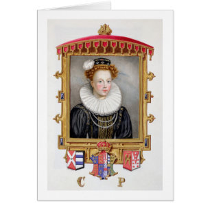 Portrait of Catherine Parr (1512-1548) Sixth Wife