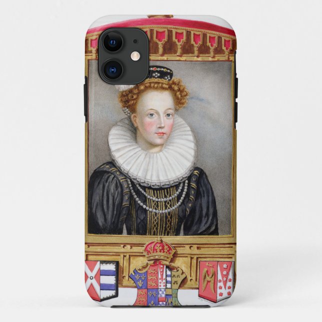 Portrait of Catherine Parr (1512-1548) Sixth Wife Case-Mate iPhone Case (Back)