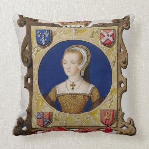 Portrait of Catherine Parr (1512-48) 6th Queen of Cushion