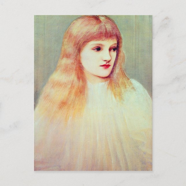 Portrait of Cecily Horner, 1895 Postcard (Front)