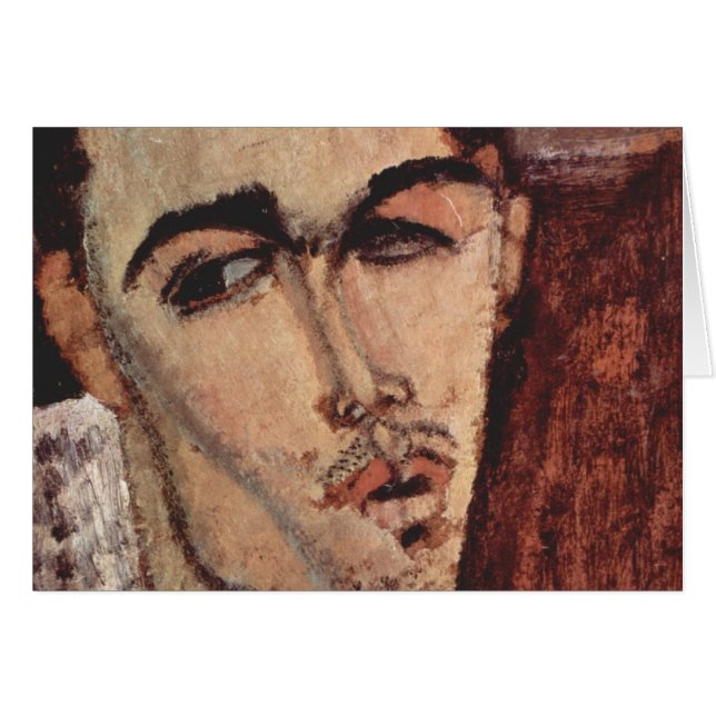 Portrait of Celso Lagar - Amedeo Modigliani (Front Horizontal)