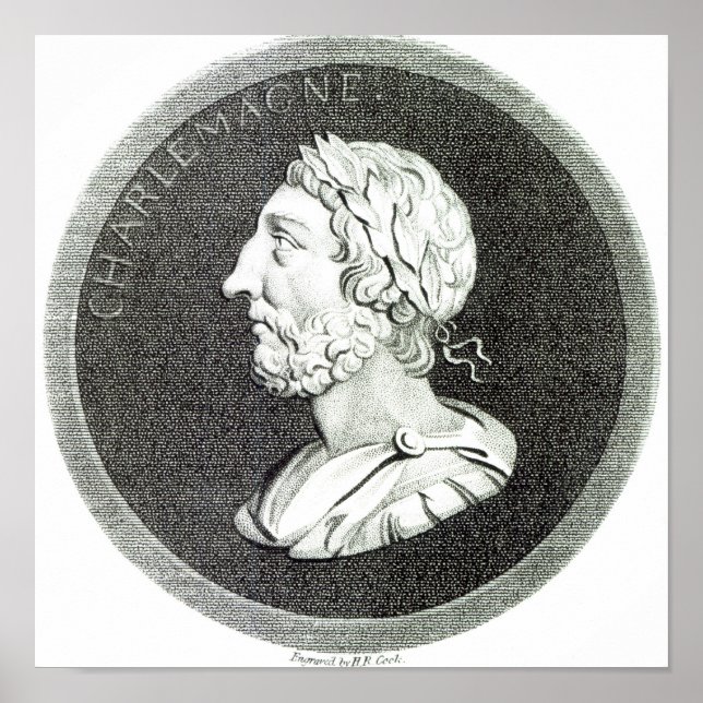 Portrait of Charlemagne Poster (Front)