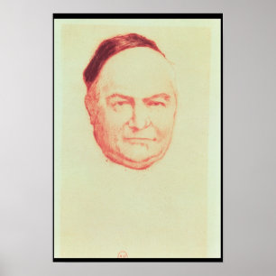 Portrait of Charles Augustin Sainte-Beuve Poster