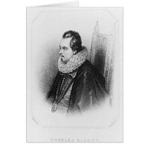 Portrait of Charles Blount 8th Earl of