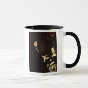 Portrait of Charles Couperin and the Daughter Mug