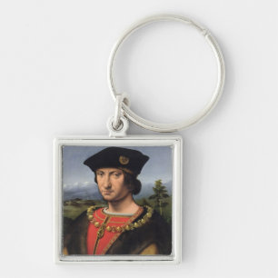 Portrait of Charles d'Amboise  Marshal of France Key Ring