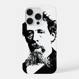 Portrait of Charles Dickens iPhone 15 Pro Case