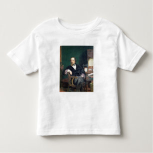 Portrait of Charles Dickens (oil on canvas) Toddler T-Shirt