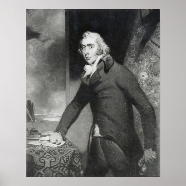Portrait of Charles Grey, Earl Grey Poster (Front)
