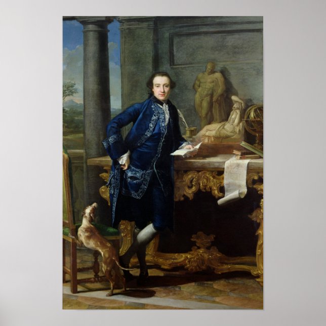 Portrait of Charles John Crowle  of Crowle Poster (Front)