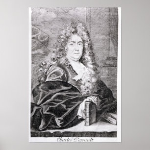 Portrait of Charles Perrault Poster