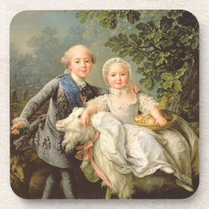 Portrait of Charles Philippe of France (1757-1836) Coaster