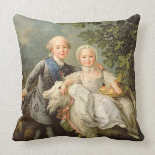 Portrait of Charles Philippe of France (1757-1836) Cushion