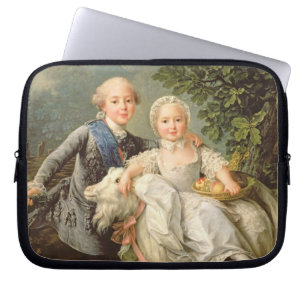 Portrait of Charles Philippe of France (1757-1836) Laptop Sleeve