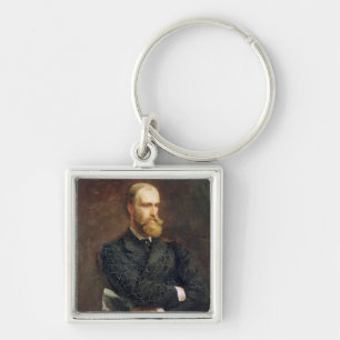 Portrait of Charles Stewart Parnell  1892 Key Ring
