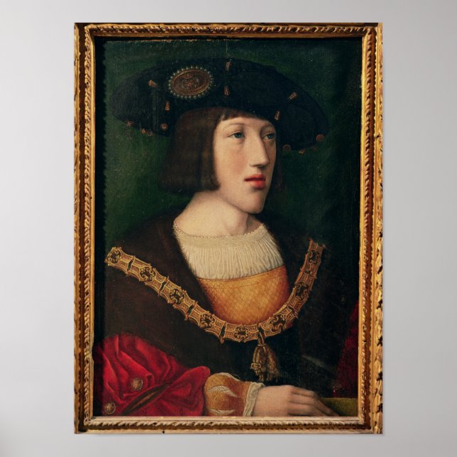 Portrait of Charles V Poster (Front)
