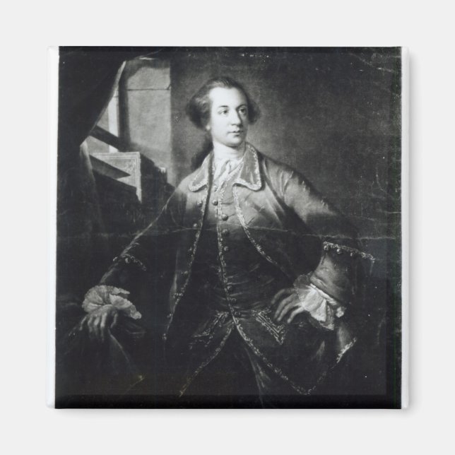 Portrait of Charles Watson-Wentworth Magnet (Front)