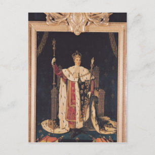 Portrait of Charles X in Coronation Robes, 1829 Postcard