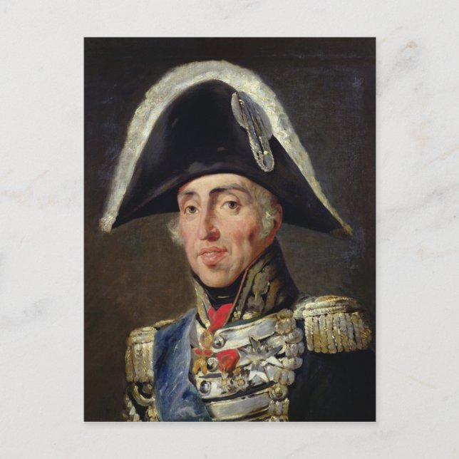 Portrait of Charles X Postcard (Front)