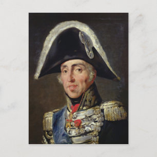 Portrait of Charles X Postcard