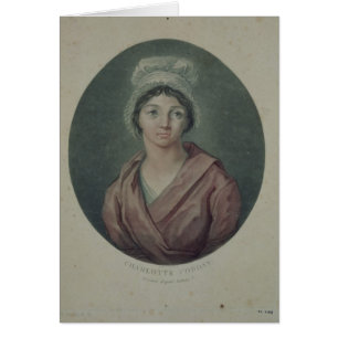 Portrait of Charlotte Corday after 1793