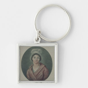 Portrait of Charlotte Corday after 1793 Key Ring