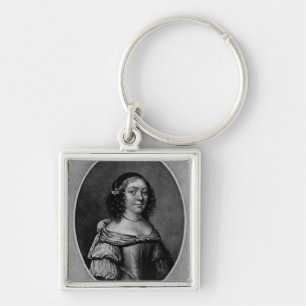 Portrait of Charlotte, Countess of Derby Key Ring