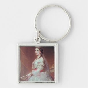 Portrait of Charlotte of Saxe-Cobourg-Gotha Key Ring