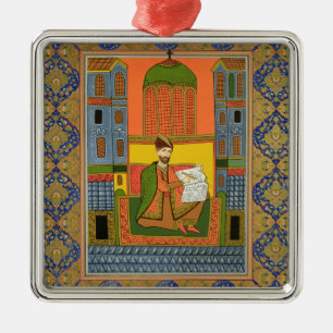 Portrait of Chota Rustaveli (c.1172-c.1216) after Metal Ornament