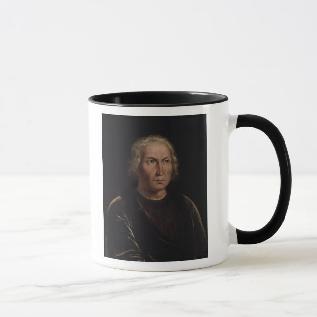 Portrait of Christopher Columbus Mug (Right)