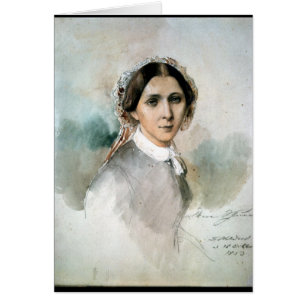 Portrait of Clara Schumann 1853