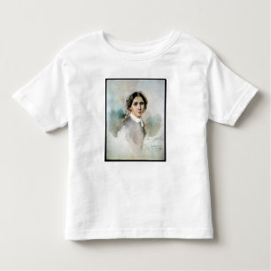 Portrait of Clara Schumann 1853 Toddler T-Shirt