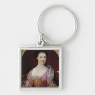 Portrait of Claudine Alexandrine Guerin Key Ring