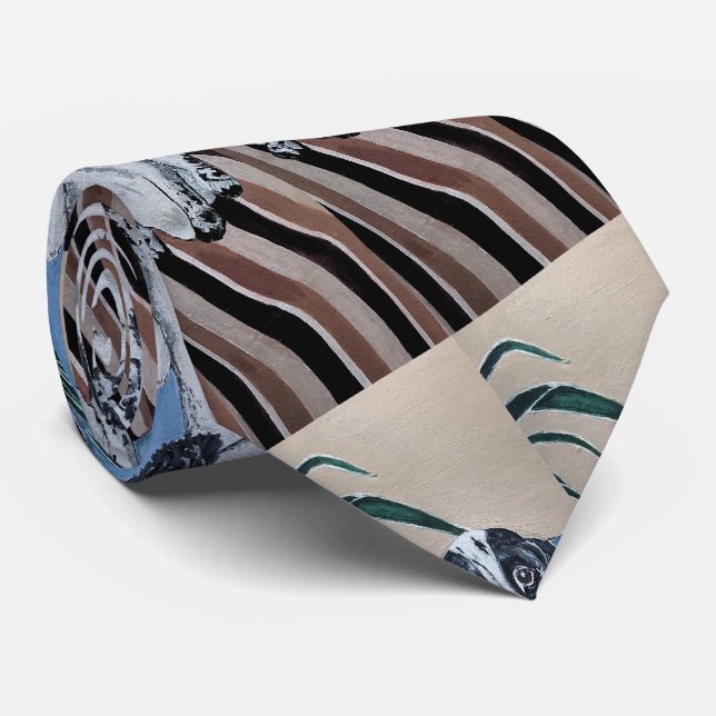 Portrait of Cocker Spaniel Painting by Alfred Fox Tie (Rolled)