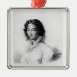 Portrait of Constanze Mozart  1828 Metal Ornament