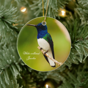 Portrait of Contemplation Round Ornament