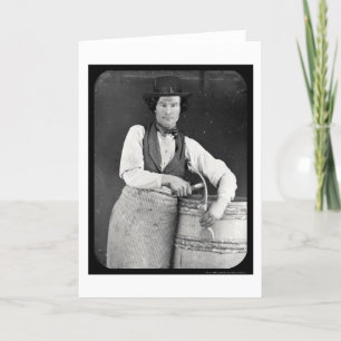 Portrait of Cooper Daguerreotype 1844 Card