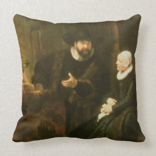 Portrait of Cornelius Anslo and his Wife, 1641 (oi Cushion