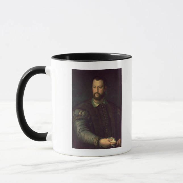 Portrait of Cosimo I de' Medici  1559 Mug (Left)