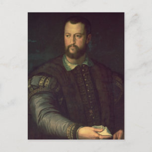 Portrait of Cosimo I de' Medici  1559 Postcard