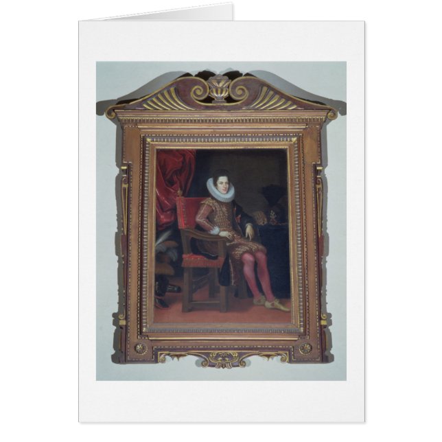 Portrait of Cosimo II de'Medici (1590-1621) (oil o (Front)