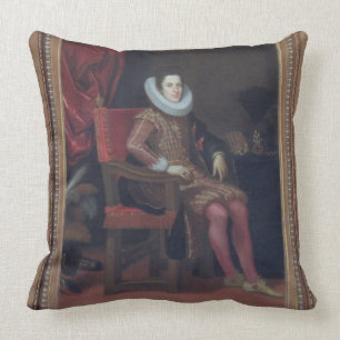 Portrait of Cosimo II de'Medici (1590-1621) (oil o Cushion