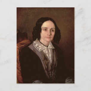 Portrait of Countess Maria Volkonskaja 1848 Postcard