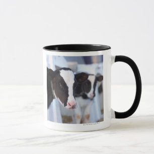 Portrait of cow mug