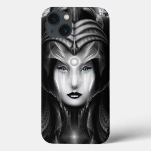 Portrait Of Cyiria Midnight iPad Case