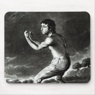 Portrait of Daniel Mendoza Mouse Pad