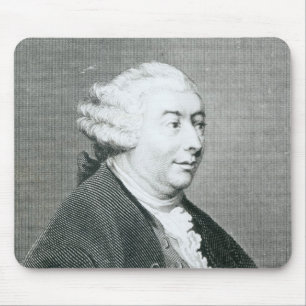 Portrait of David Hume Mouse Pad